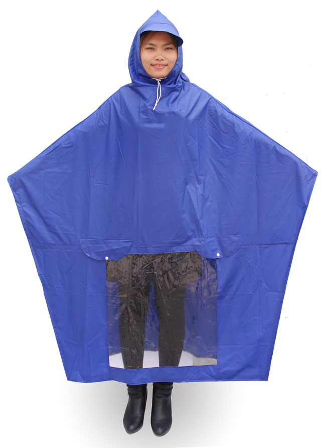 Chất liệu vải nhựa PVC dùng sản xuất áo mưa quảng cáo