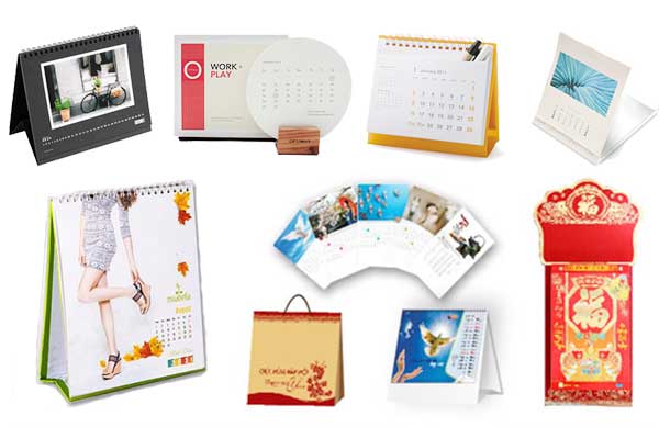 Làm lịch tết 2021