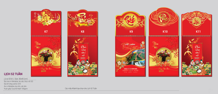 Công ty in lịch tết 2021