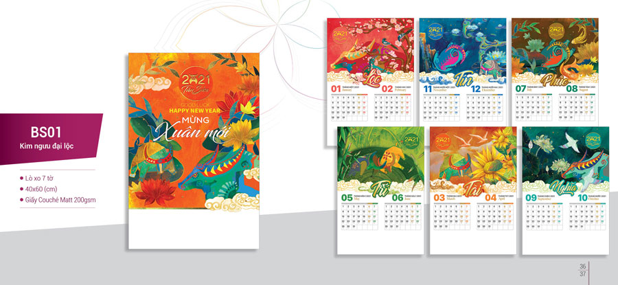 công ty in lịch tết 2021