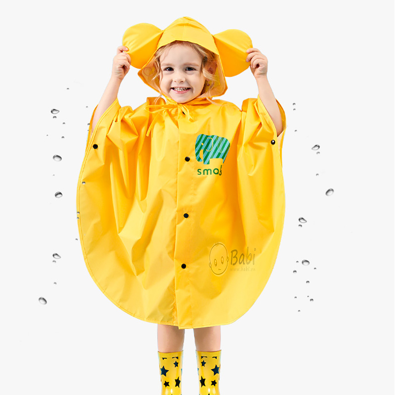 Cha mẹ nên chọn áo mưa phù hợp với sở thích của trẻ