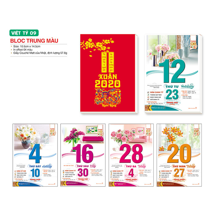 Bloc trung màu 09